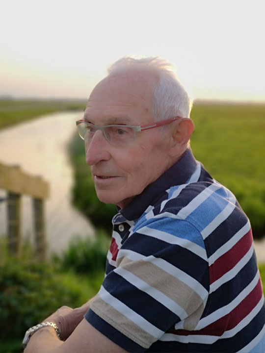 jan roest, pa in de polder